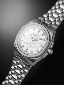 NAGA Spire 39 Silver White